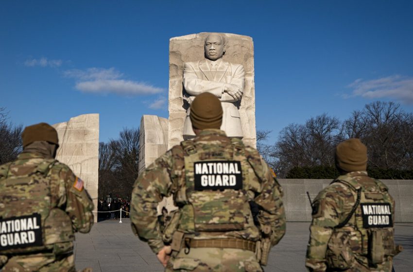  CBO projects National Guard deployments could cost over $1 billion this year : NPR