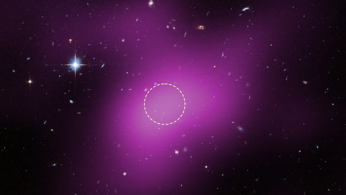  A failed starless galaxy could solve a dark matter mystery : Short Wave : NPR