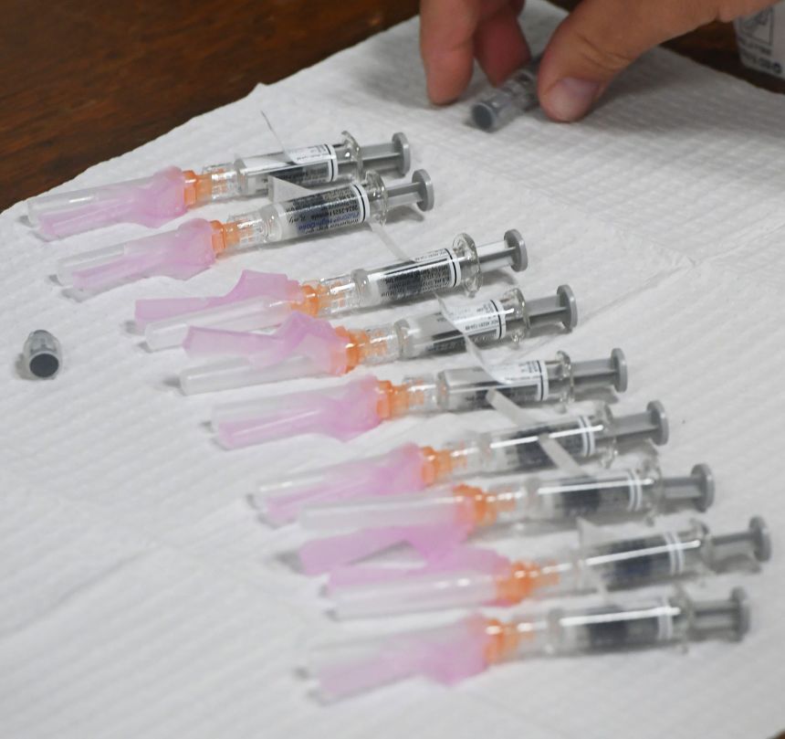 Nasal spray flu vaccines are available for people who don't like needles.