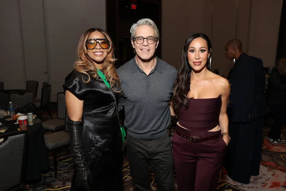 Mary Cosby and Andy Cohen. 