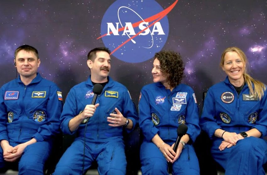  Replacement space station crew, launching ahead of schedule, eager to go