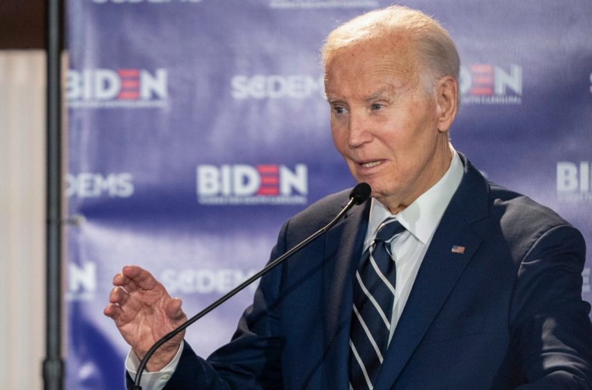  Biden seizes on Trump’s sinking favorability in a combative speech in South Carolina