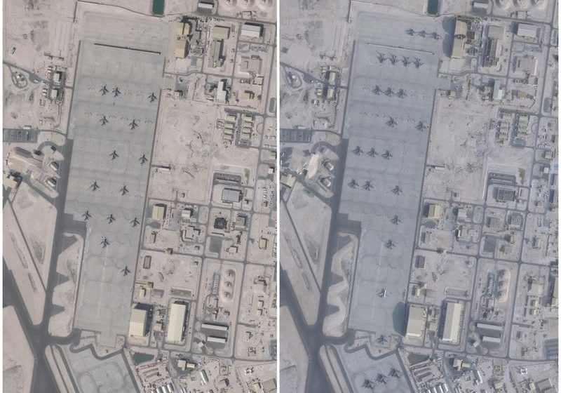  US used mobile launchers for missiles at Qatar base as Iran tensions rose, satellite pictures show
