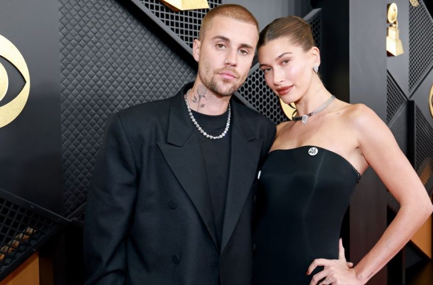  Justin Bieber Debuts Tattoo of Hailey Bieber at the Grammys