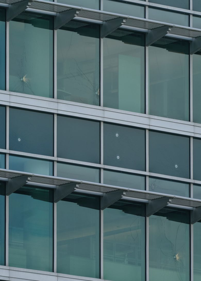 A shooter fired hundreds of rounds at CDC headquarters.