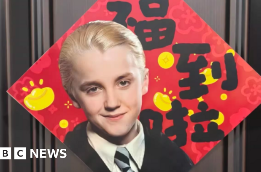  Draco Malfoy becomes unlikely Lunar New Year mascot in China – BBC