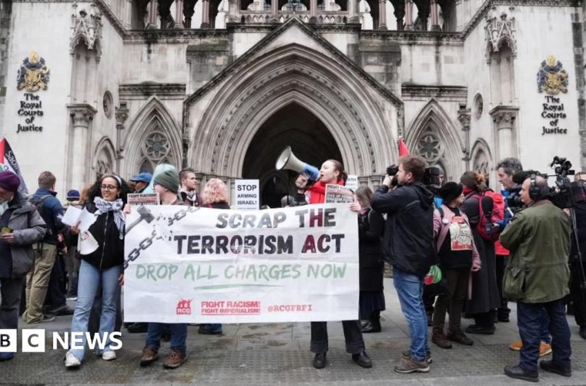  Palestine Action ban ruled unlawful but group remains proscribed for now