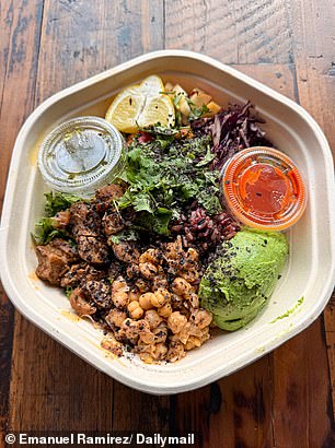 Pictured above is the Spicy Reset Bowl