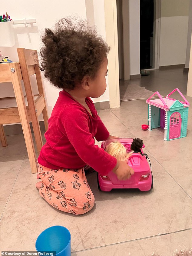 But Wolfberg was left scrambling for answers when the toddler suddenly lost most of her verbal and motor skills. She's seen before the regression