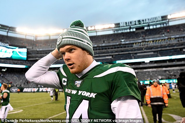 He started with the New York Jets but has since bounced around, from coast to coast