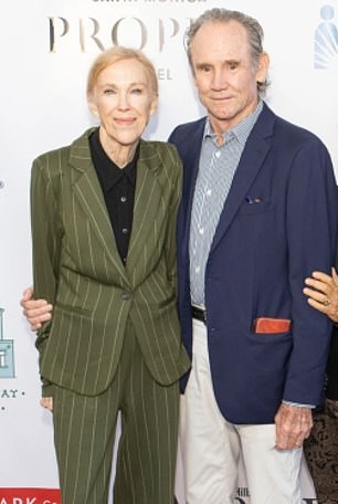 The last photo of O'Hara, seen with her husband, Bo Welch, at the Angel Awards at the Proper Hotel Santa Monica on October 16 last year