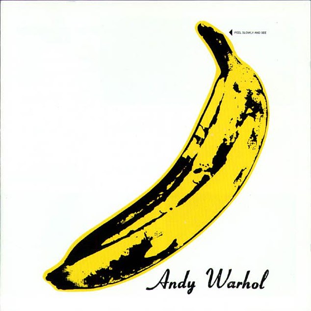 The iconic print of a banana by pop art legend Andy Warhol featured on the cover of The Velvet Underground and Nico's eponymous album, which was released in 1967