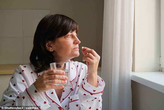 Among them was vitamin E, which they said could inhibit blood clot formation in rare cases and raise the risk of a brain bleed (stock image)