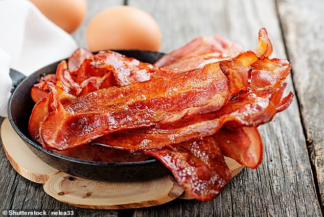 Studies show that eating 50 grams a day of processed meat (roughly two rashers of bacon) raises the risk of bowel cancer by 18 per cent