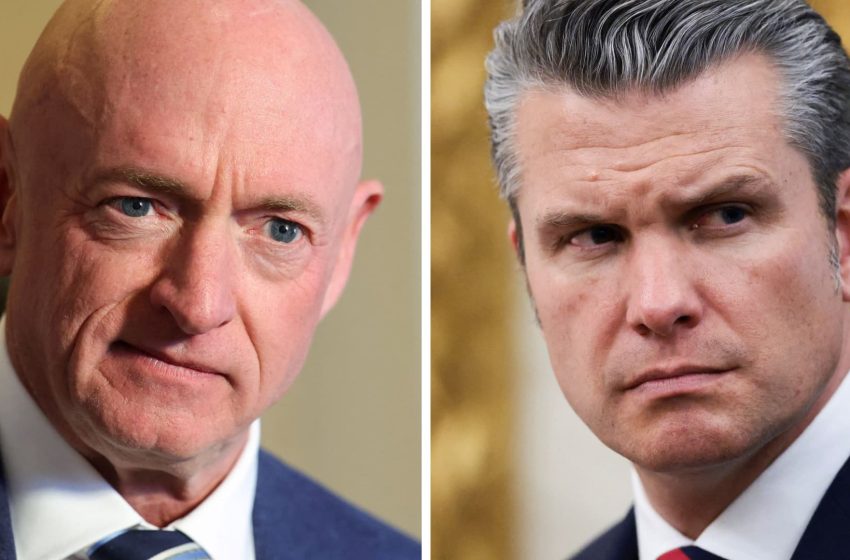  Pete Hegseth censure of Sen. Mark Kelly blocked by judge