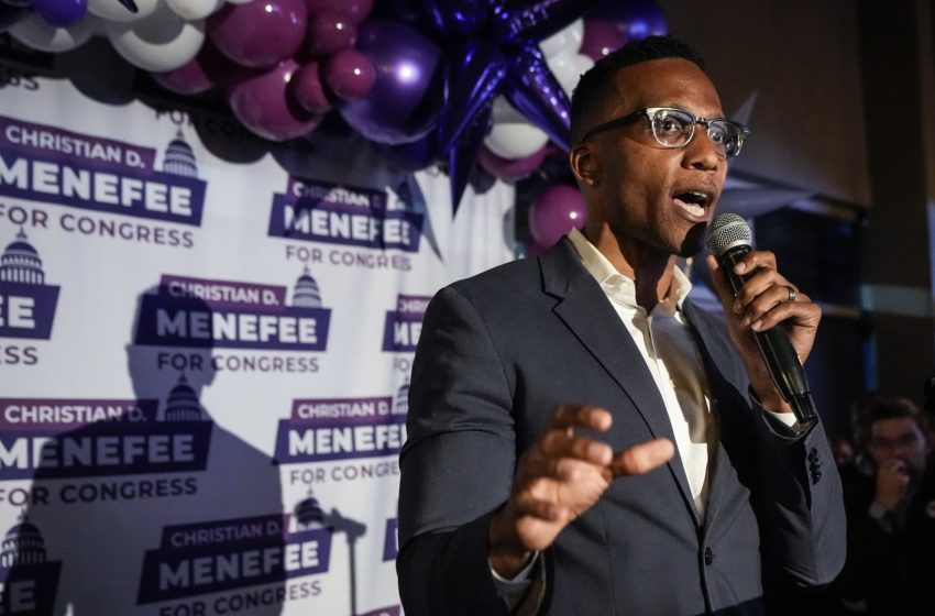  Christian Menefee wins election for U.S. House