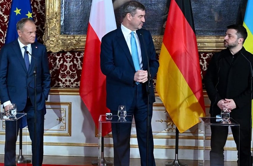  ‘We have to be strong, we must not stop being good,’ Tusk says in Munich