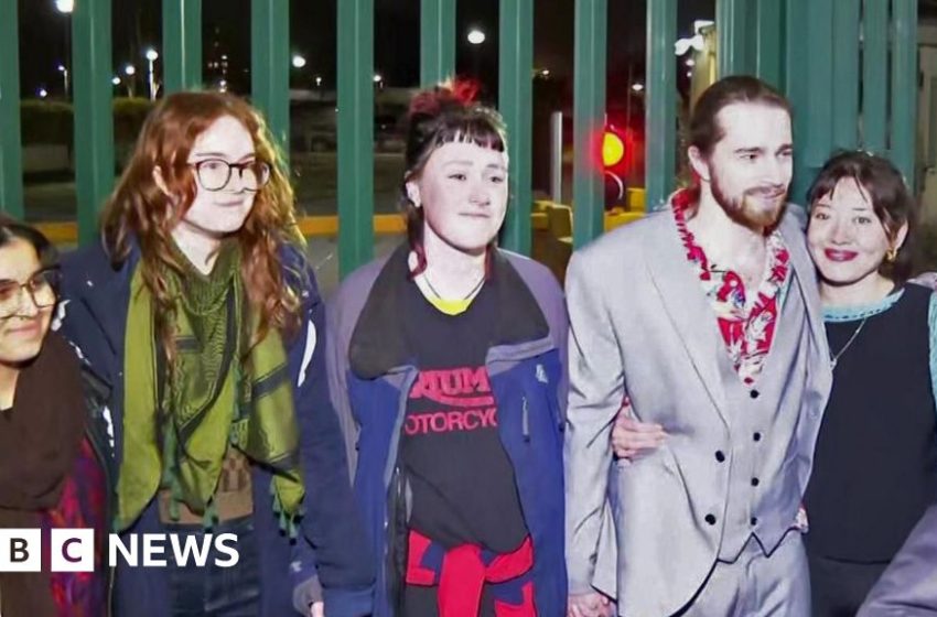  Palestine Action activists to face retrial over Elbit break-in – BBC