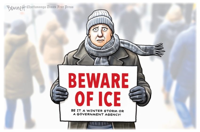  Best cartoons from the worst timeline: Immigration thugs edition