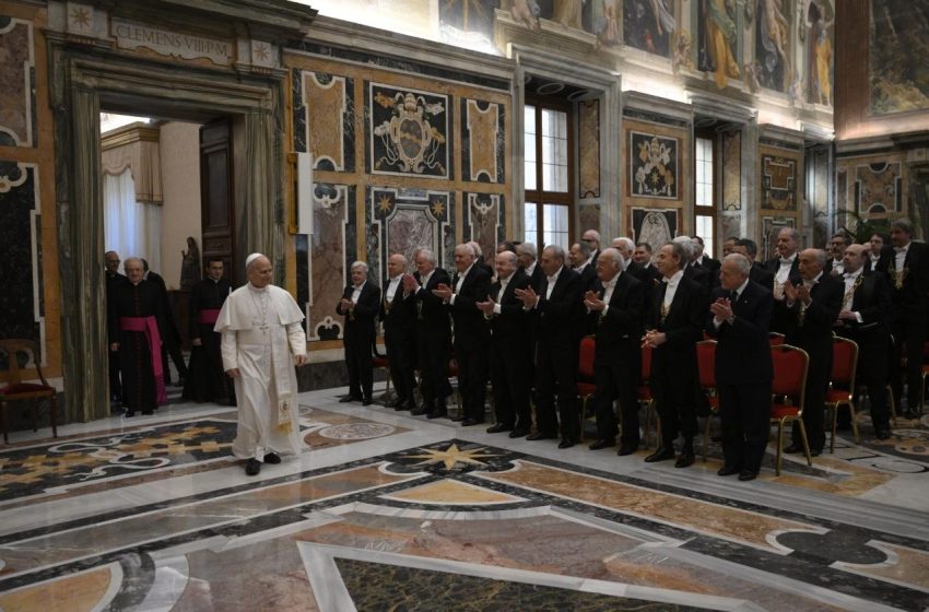  Pope Leo XIV encourages Gentlemen of Papal Household in their service