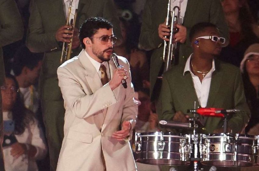  Bad Bunny wins top Grammy prize in a first for a Spanish-language album