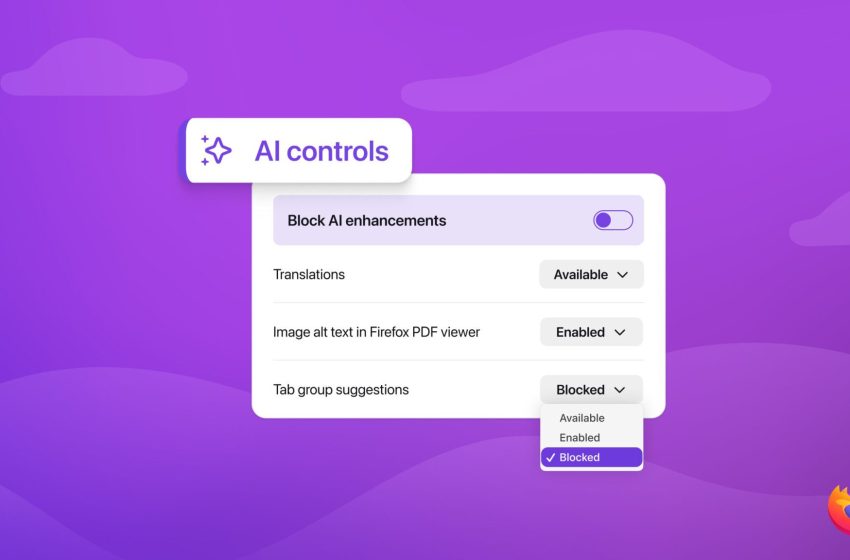  Firefox Getting New Controls to Turn Off AI Features