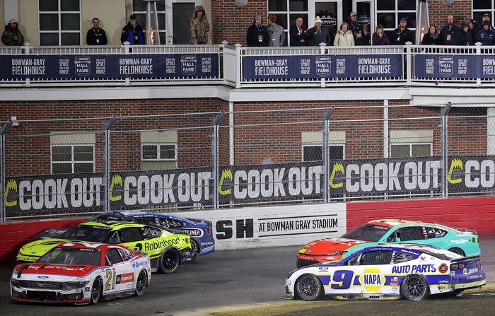 Chase Elliott, Hendrick Motorsports, Josh Berry, Wood Brothers Racing, Bubba Wallace, 23XI Racing