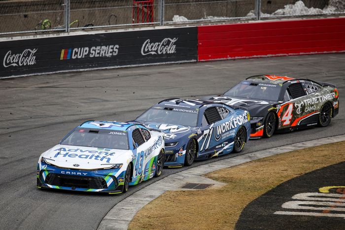 Erik Jones, Legacy Motor Club, Michael McDowell, Spire Motorsports