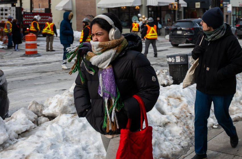  NYC temperatures could cause frostbite in minutes Saturday night and Sunday