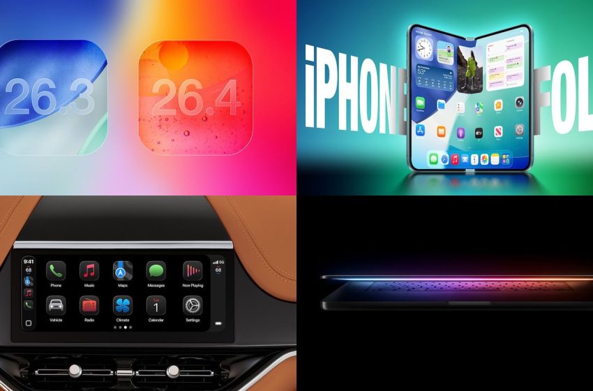  Top Stories: iOS 26.3 and 26.4 Features, Foldable iPhone Details, and More