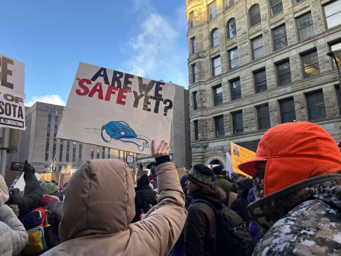 The photo of the 5-year-old in his floppy-eared blue bunny hat being detained by immigration officers became a symbol around which anti-ICE protesters in Minnesota rallied.