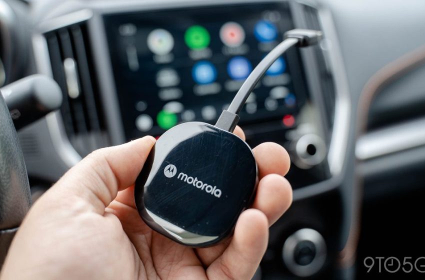  ‘Motorola MA2’ wireless Android Auto adapter leaks [Gallery]
