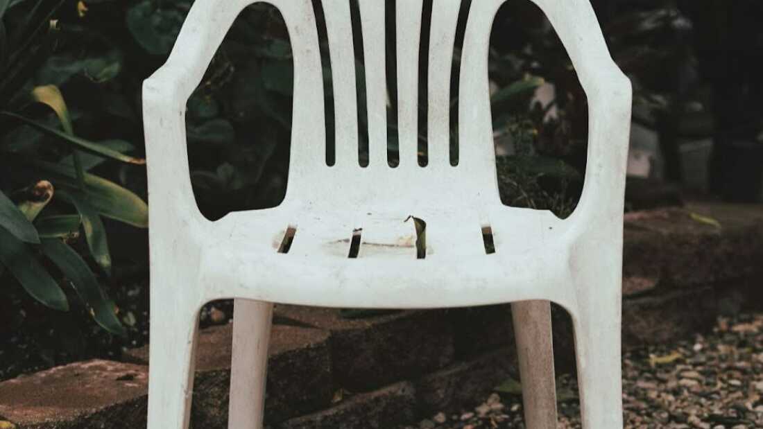 The Monobloc one-piece plastic patio chair is thought to be the world’s most common chair.