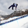 Chloe Kim broke 90 in her first run of snowboard halfpipe Olympic qualifiers at Livigno Snow Park in Italy on Wednesday.