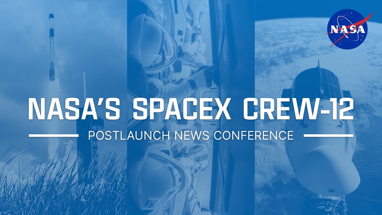 NASA's SpaceX Crew-12 Postlaunch News Conference (Feb. 13, 2026) - YouTube