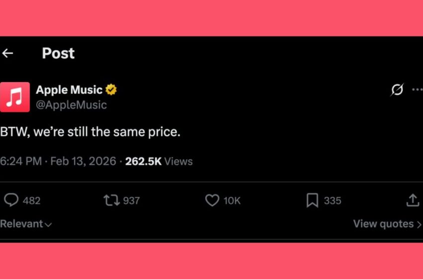  Apple Music pokes fun at latest Spotify price increase