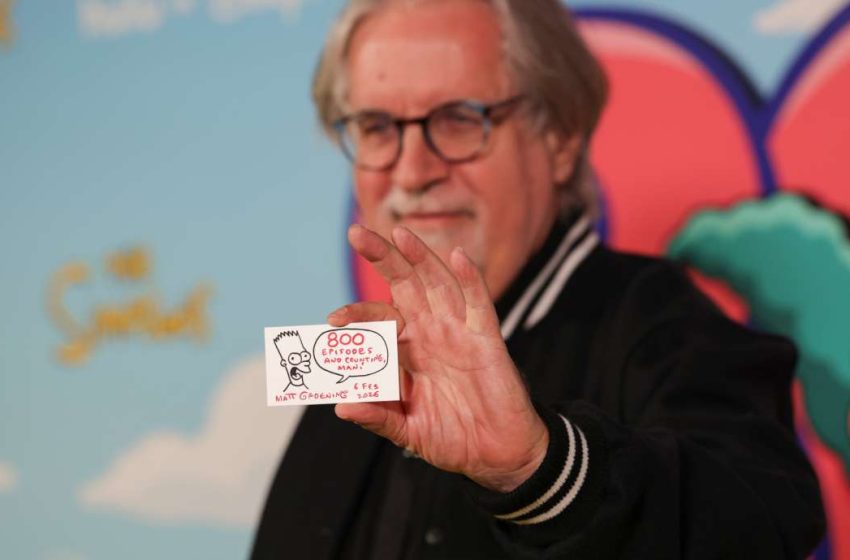  After 800 episodes, ‘The Simpsons’ creators look back — and ahead