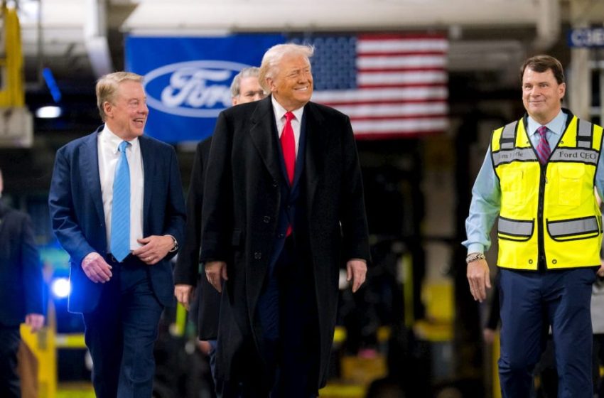  Ford asks Trump Administration to allow Chinese EV tech in the US