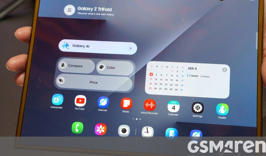  This is when Samsung is restocking the Galaxy Z TriFold in the US