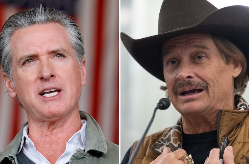  Gavin Newsom ‘Bans’ Kid Rock From Entering California