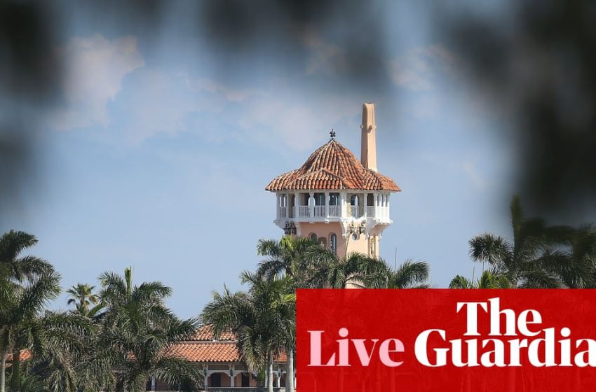  Suspected gunman identified after being shot dead at Mar-a-Lago – live | Donald Trump