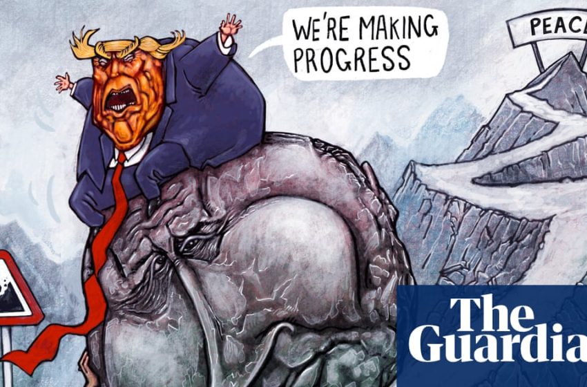  Stephen Lillie on the fourth anniversary of the war in Ukraine – cartoon – The Guardian