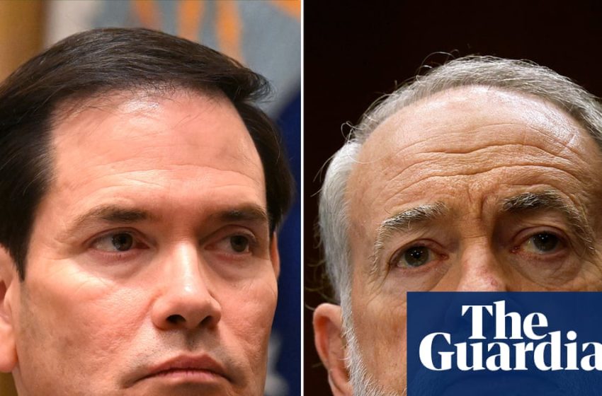  Marco Rubio orders US officials to stop commentary that could strain Iran talks | Marco Rubio