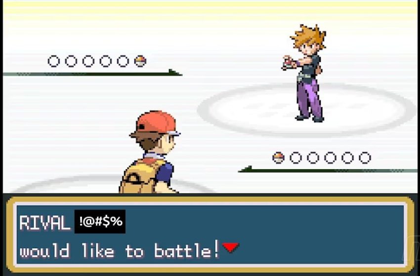  Pokémon FireRed & LeafGreen Switch Update Censors Naughty And Offensive Names