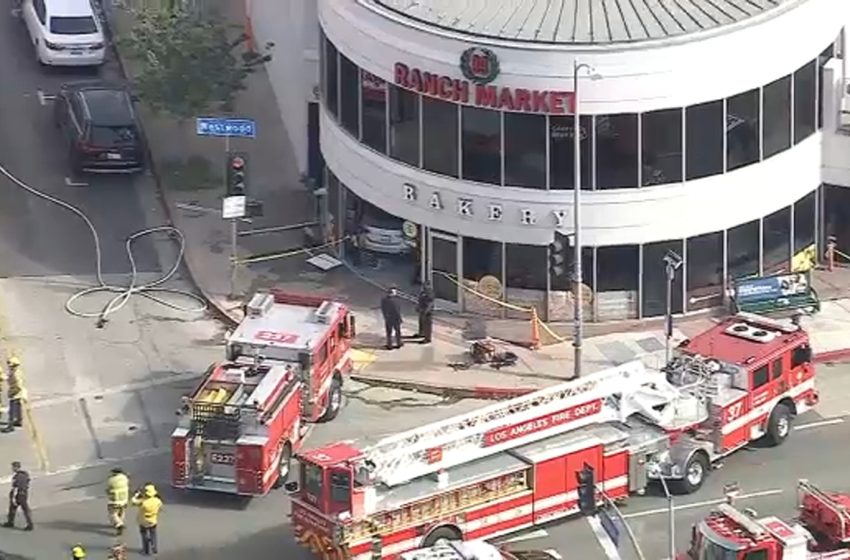  At least 3 dead, 7 injured after car crashes into 99 Ranch Market in Westwood