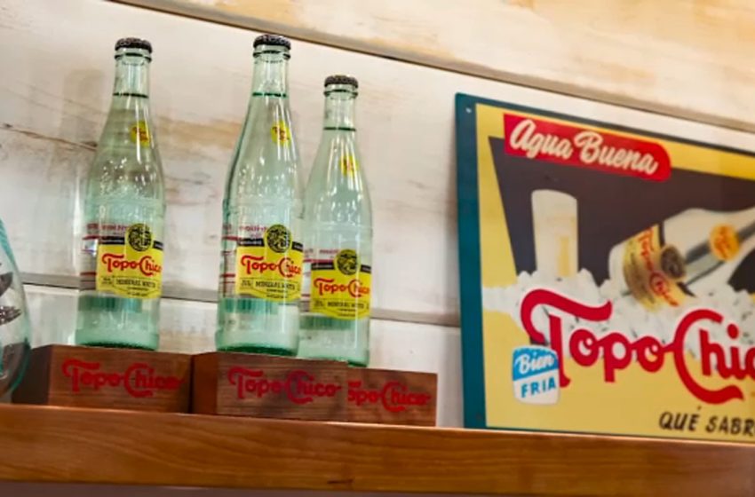  America is running out of Topo Chico mineral water