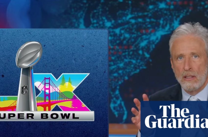  Jon Stewart calls Maga backlash to Bad Bunny’s Super Bowl show ‘actually pathetic’ | Late-night TV roundup