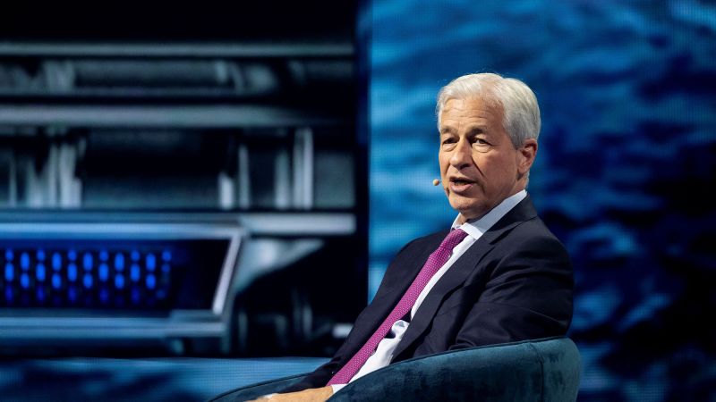  Jamie Dimon says AI euphoria, record stocks and banks doing ‘dumb things’ could lead to another financial crisis
