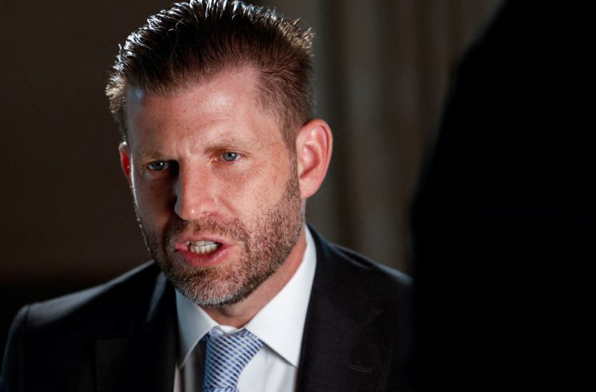  US president’s son Eric Trump invests in drone maker with gov’t contracts | Military News