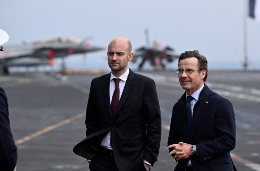  Sweden confirms Russian drone intercepted near French aircraft carrier | Military News